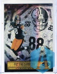 2021 Panini Illusions STARDUST Purple SP RC #90 PAT FREIERMUTH Steelers